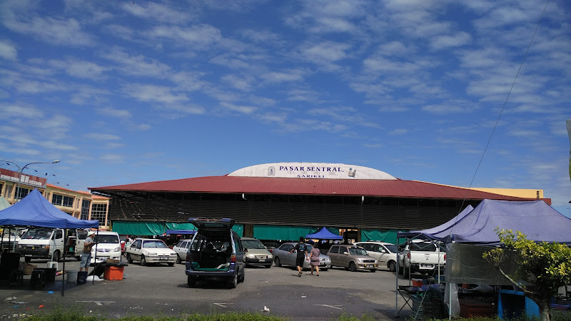 Pasar Tamu Sentral Sarikei, Sarawak.