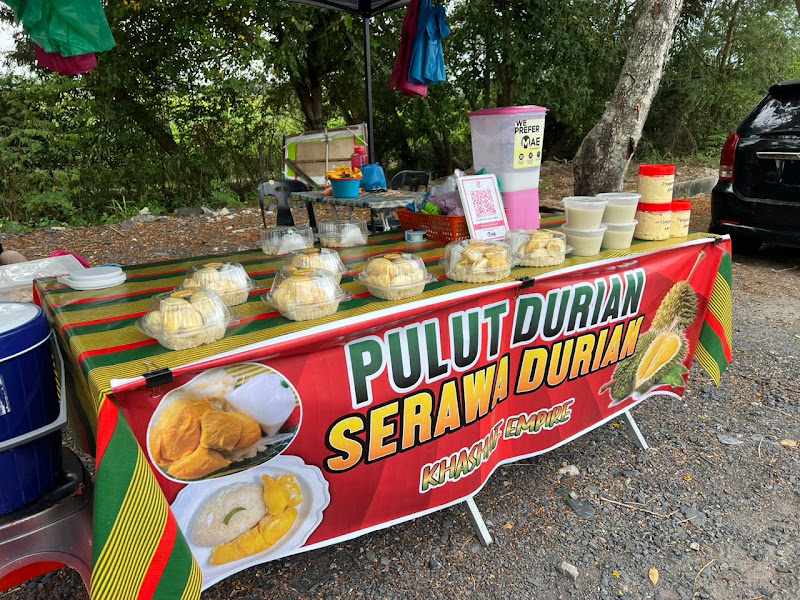 Pulut durian viral
